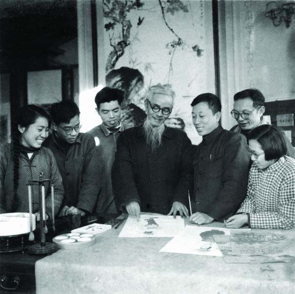 忆当年｜中国画院窗外翠竹桃李，学员们深造三年终身难忘