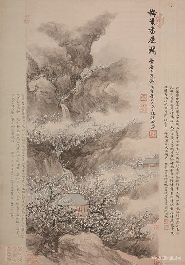 江南访梅｜从吴湖帆“梅景书屋图”看历代文人赏梅、写梅